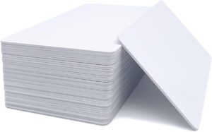 NFC PVC ID WHITE Card - NTAG213