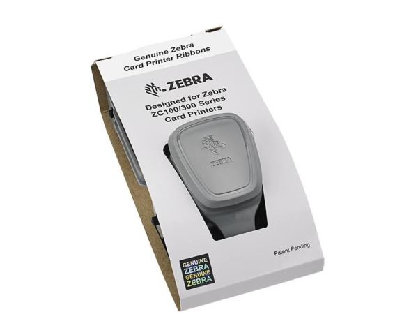 RIBBON ZEBRA ZC100 - ZC300 -800300-250EM ZC YMCKO (200 PRINTS)