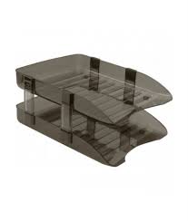 Paper Tray Plastic  2 tray