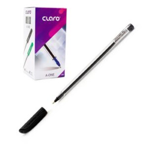 Pens Claro 1MM A-One Black Pack of 50 Piece