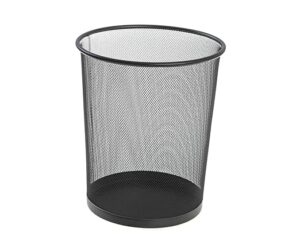 Metal Waste Bin-black
