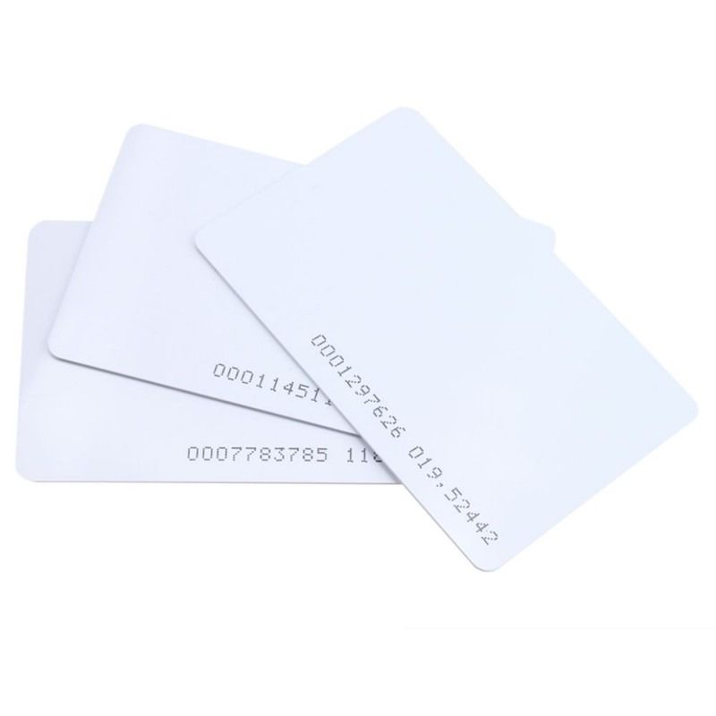 ID Card Proximity 125kHz White Blank for Door Access | Smart