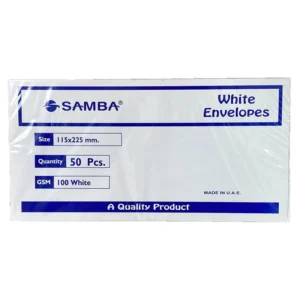 White Envelopes (Size: 115×225 mm, 100 GSM)